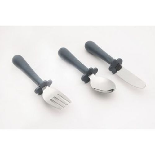 Grabease Toddler Silverware Set Forks Spoons And Knives Set Toddler Utensils Feeding Supplies, Bpa And Phthalates-free
