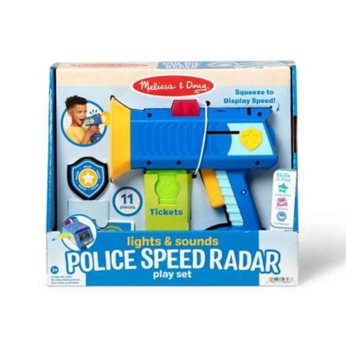 Melissa & Doug | Police Speed Radar with Voice-Changing Megaphone