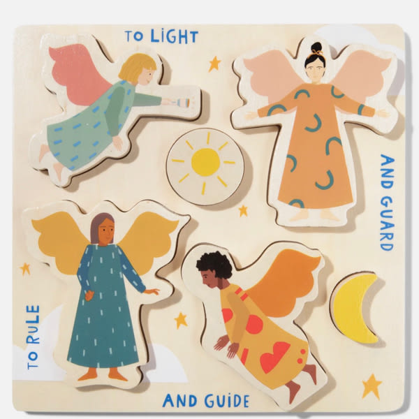 Guardian Angel Wooden Puzzle