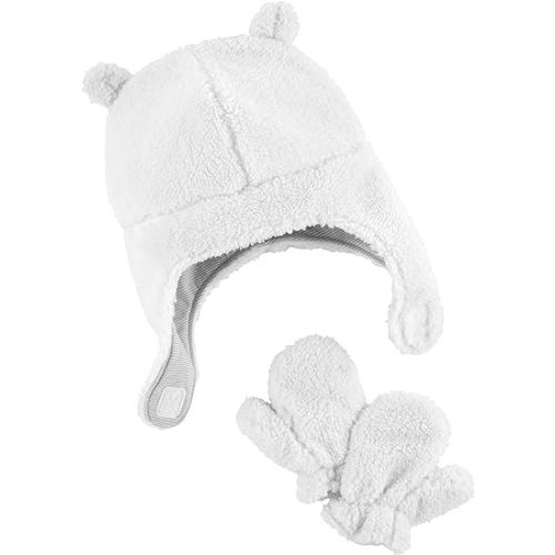 Simple Joys by Carter's unisex-baby Hat and Mitten Set