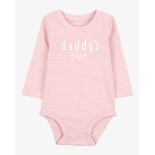 Baby 'Daddy's Girl' Striped Collectible Bodysuit - Carter's | Carter's