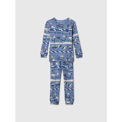 Baby & Toddler Organic Brushed Cotton Holiday PJ Set
