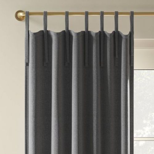 Blackout Aruba Tie-Top Curtain Panel - Threshold™