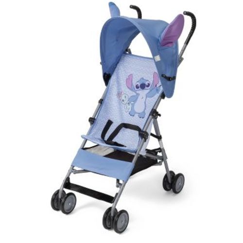 Disney 3D Character Umbrella Stroller - Stitch: Ultra-Compact, Forward Facing Seat, Metal Frame, 40lb Capacity