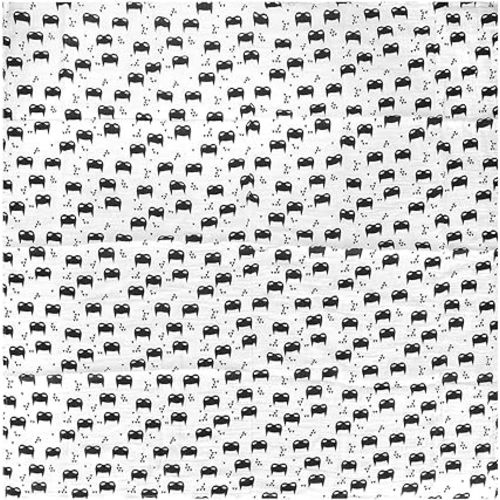 Baby Muslin Swaddle Blanket, Soft Muslin Cotton Swaddle Wrap for Boys or Girls (Bat Man Mask)