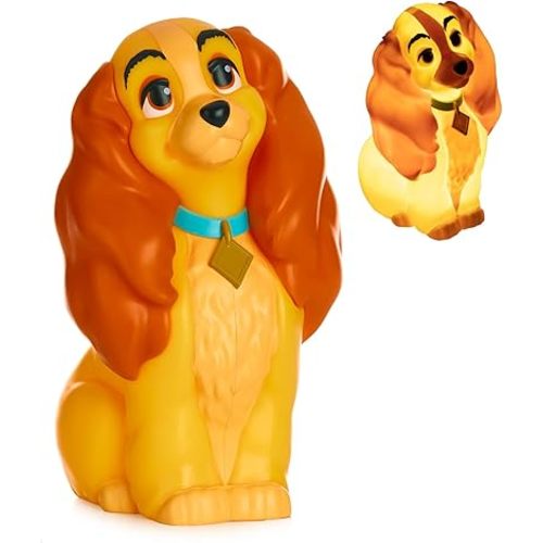 Paladone Lady and The Tramp Light | Disney Home Décor | Officially Licensed Merchandise