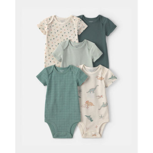 Baby Boy 5-Pack Dinosaur Multipack Bodysuits | Carter's NB