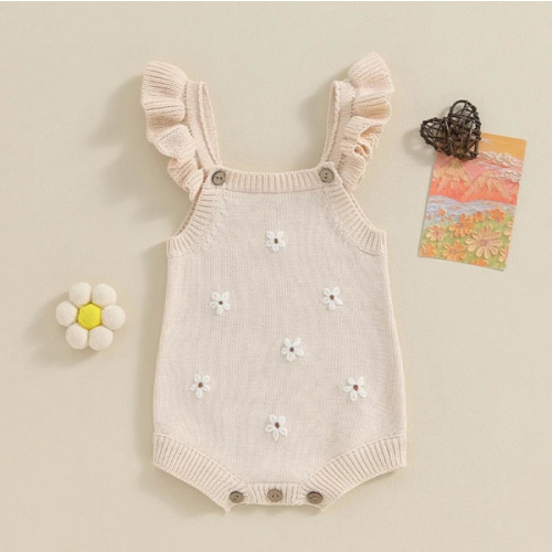 Dainty Flowers Sweater Onesie