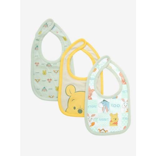Disney Winnie the Pooh Baby Character Portrait Bib Set - BoxLunch Exclusive
