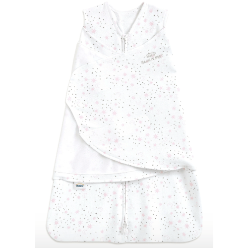 Cotton Swaddle Midnight Moons Pink S | HALO
