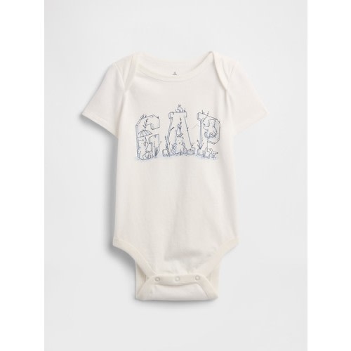 Baby Brannan Bear Gap Logo Bodysuit