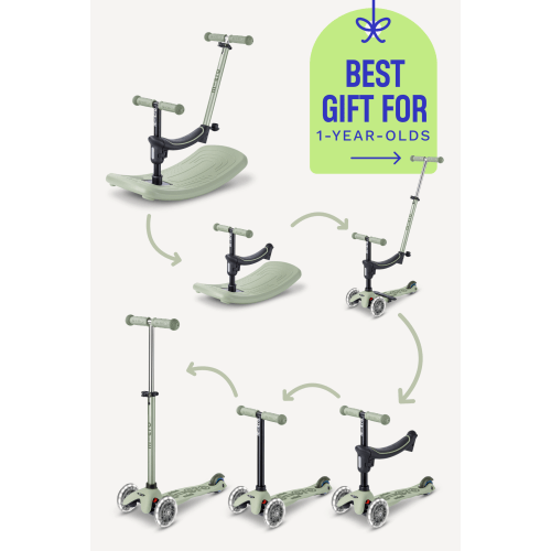 Micro Mini Rock & Go LED Scooter | Micro Kickboard