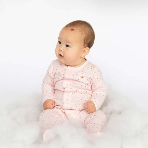 chloe organic cotton magnetic parent favorite footie