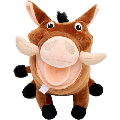 Buckle-Down Disney Dog Toy, The Lion King Pumbaa Full Body Pose, Plush