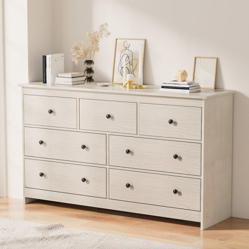 Winston Porter Chayanna 7 - Drawer Dresser & Reviews | Wayfair