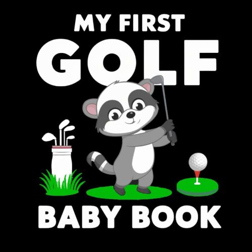 My first Golf Baby Book: High Contrast for Newborns 0-12 Months, Black and White Sport Images about Golfing Designed to Stimulate Vision from Birth (High Contrast Baby Sports Books)