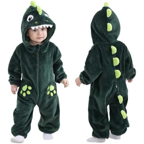 TONWHAR Infant Toddler Kid Halloween Cosplay Costume Kids' Animal Outfit Snowsuit