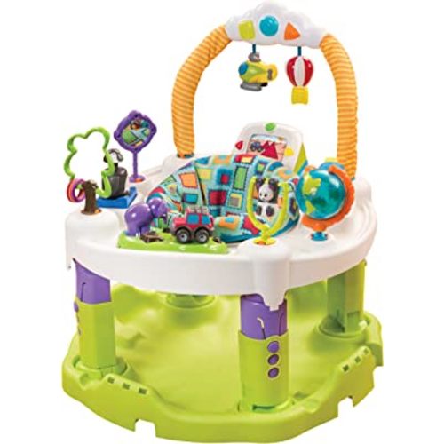 Evenflo ExerSaucer Triple Fun+ World Explorer Bouncing Activity Saucer