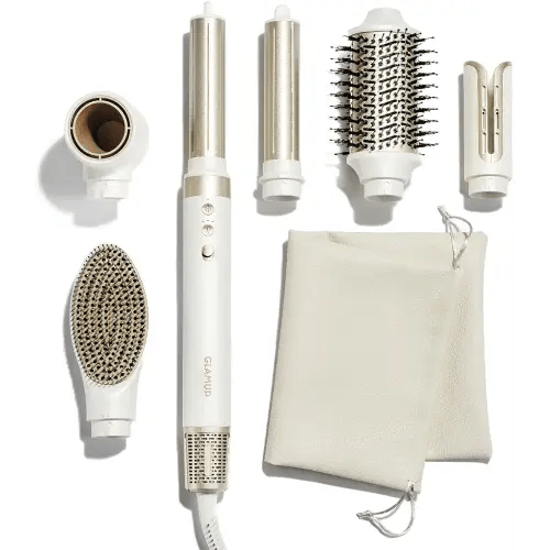 6 in 1 AirCurler Advanced Hot Air Styler - High-Speed Dryer & Auto Curler, Tight Grip, Fast Drying, No Heat Damage, Styling System Set