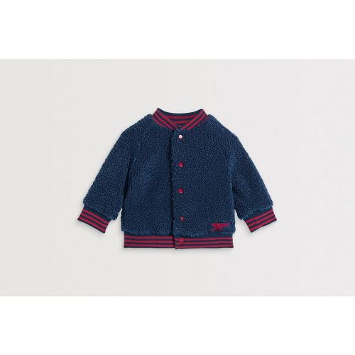 Arsenal Baby Cannon Boucle Navy Jacket | Official Online Store