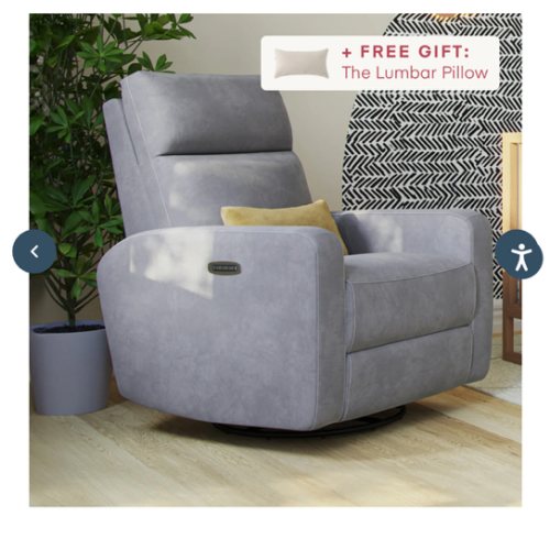 The Glider Plus - Best Rated Nursery Glider & Recliner - Nurture&