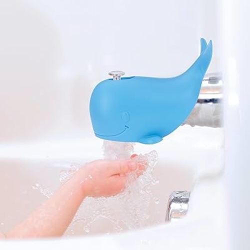 Nuby Bathtub Safety Spout Guard, Whale, Universal Fit