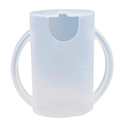 Amazon.com : Original Squeeze Proof Flipping Holder with Open Bottom for Food Pouches & Juice Boxes - Multipurpose - Prevent Messes & Support Self-Feeding - Easy Grasping Handles - Made in USA : Baby