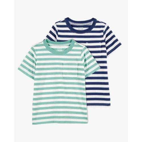 Baby 2-Pack Striped Short-Sleeve Tees | Carter's