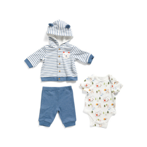 Newborn Boys Wild Bears Cardigan Set | Baby Boys (0-24m) | Marshalls
