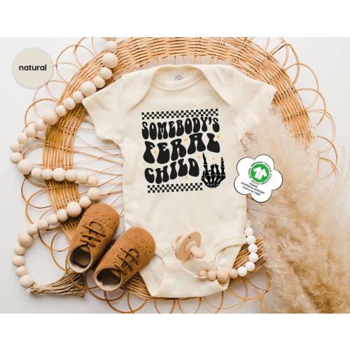 Funny Baby Onesie®, Sarcastic Kids Shirts, Skeleton Hand Tees, Funny Vintage Bodysuit, Gift for Child, Funny Baby Onesie®, Kids Clothing