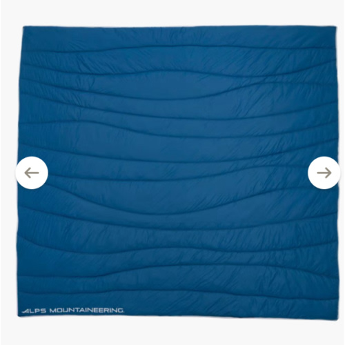 ALPS Mountaineering Wavelength Blanket - Double | REI Co-op - Color - Deep Sea/Slate Grey