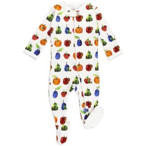 L'ovedbaby Unisex Baby Organic 2-Way Zipper Footie