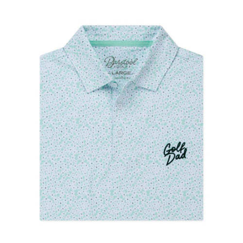 Golf Dad Printed Polo