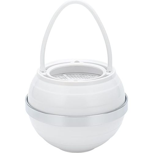 Bath Ball Filter, Bath Ball Water Filter, Bathtub Water Filter, Bath Ball Bathtub Water Filter for Tub Faucet - BPA Free - White