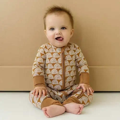 Rust Rainbows Zippy - Little Sleepies