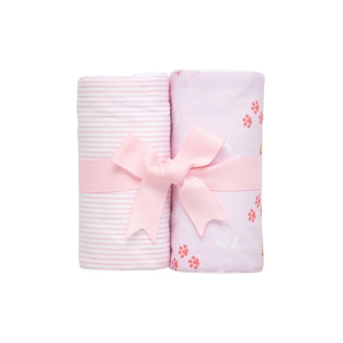 Print Set of Two Burp Cloths