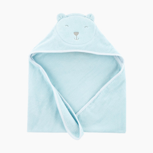 Carter's Critter Hooded Towel - Blue Bear