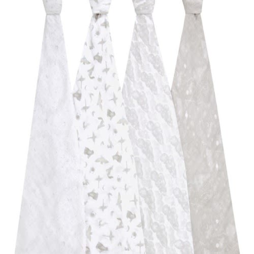 organic cotton swaddles 4 pack