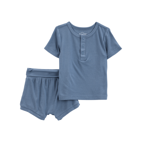 Baby 2-Piece PurelySoft Outfit Set - Navy - Carter's | Carter's