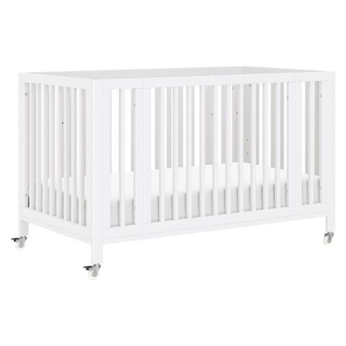 Babyletto Rolli 9-in-1 Convertible All-Stages Crib with Bassinet & Toddler Bed Kits - Honey