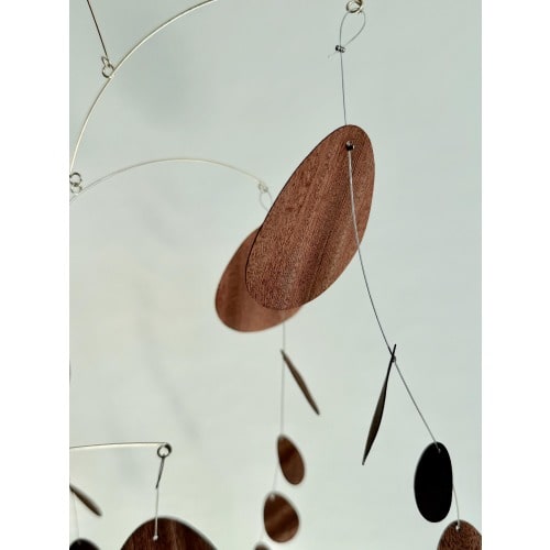 Delicate Wood Kinetic Mobile #46