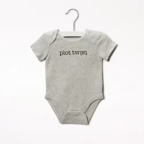 Plot Twist Onesie