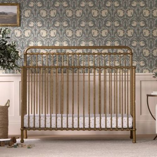 Namesake Winston 4-in-1 Convertible Crib - Vintage Gold