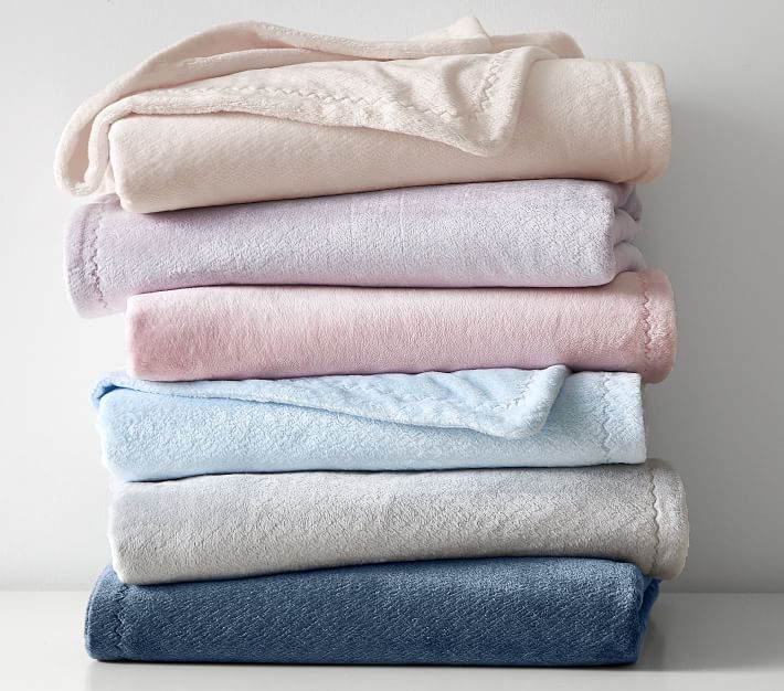Recycled Chamois Baby Blanket