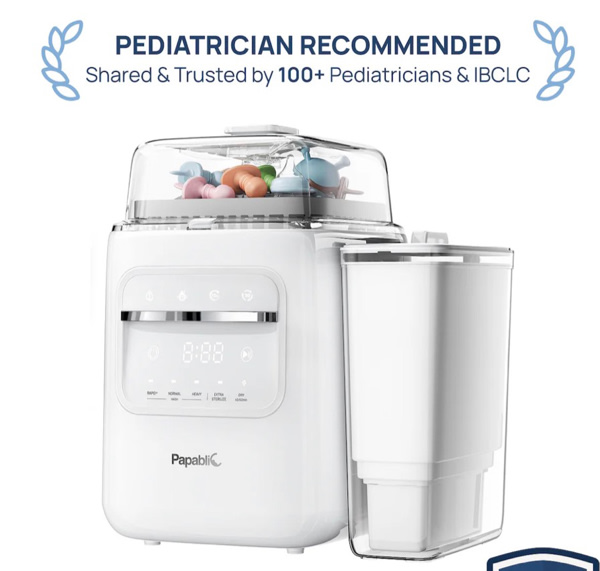 Papablic SafeguardPlus™ Baby Bottle Washer System