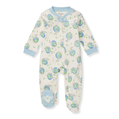 Burt's Bees Baby Organic Cotton Baby One Piece Sleep 'N Play, Sizes Newborn-6/9 Months