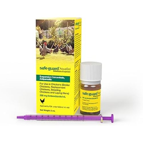 Safe-Guard Aquasol Dewormer for Chickens, 3 mL