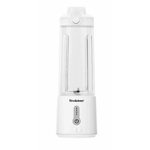 Portable Blender- White: Personal & Travel Smoothie Blender, Cordless, 500ml