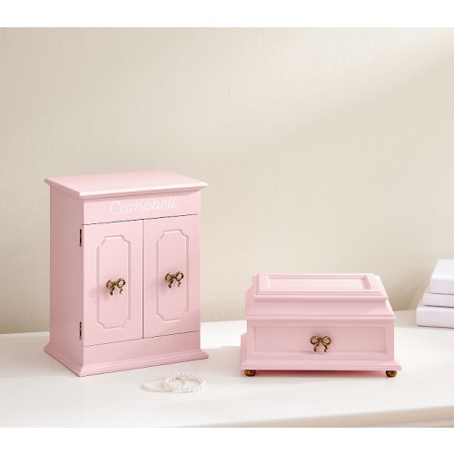 LoveShackFancy Bow Armoire Jewelry Box