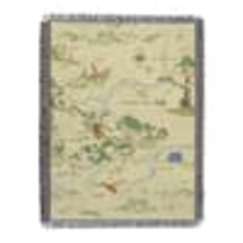 THE NORTHWEST GROUP Pooh Hundred Acre Woods Tapestry Throw 1WPH051000008RET